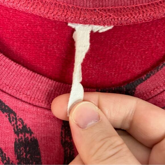 Hot Topic | Twenty One Pilots Pattern Logo Pullover Top Cotton Polyester XS - Picture 3 of 4